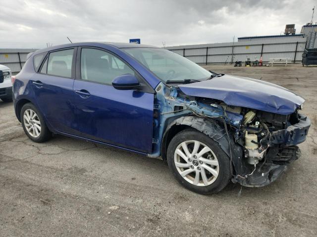 JM1BL1LPXD1763173 - 2013 MAZDA 3 I Niebieski zdjęcie 4