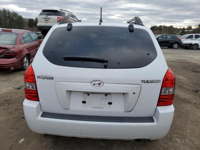 KM8JM12BX7U584581 - 2007 HYUNDAI TUCSON GLS WHITE photo 6