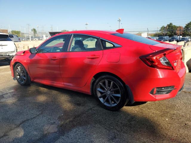 2HGFC1F31LH680145 - 2020 HONDA CIVIC EX RED photo 2