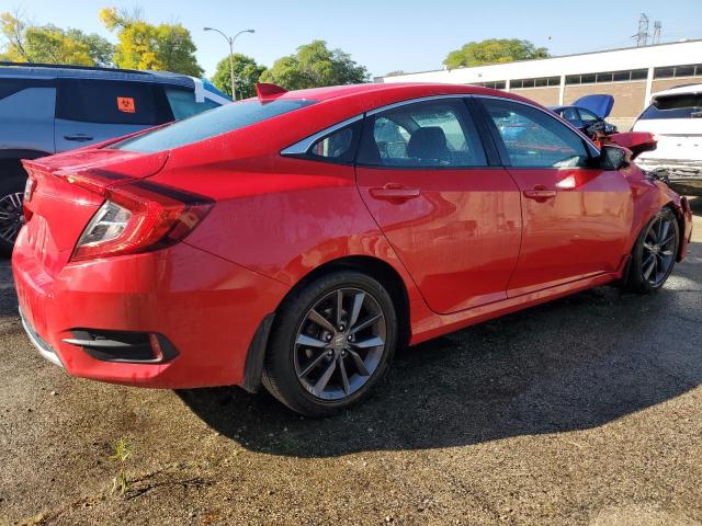 2HGFC1F31LH680145 - 2020 HONDA CIVIC EX RED photo 3