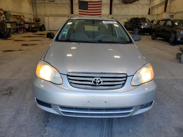 1NXBR32E83Z142680 - 2003 TOYOTA COROLLA CE Күміс фото 5