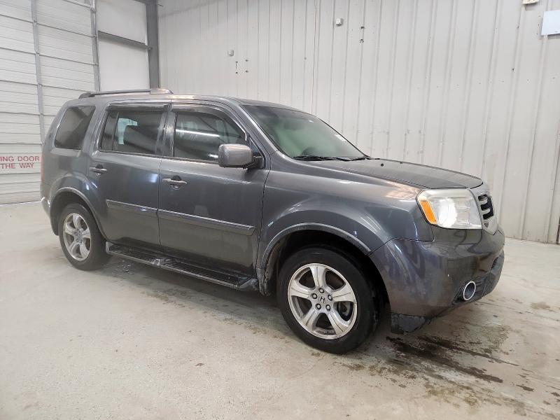 5FNYF3H5XCB015307 - 2012 HONDA PILOT EXL 灰色 照片 4