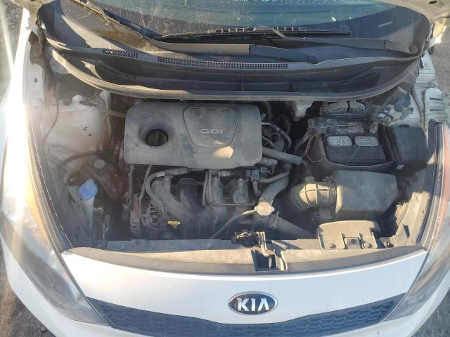 KNADM5A37G6584543 - 2016 KIA RIO LX WHITE photo 11