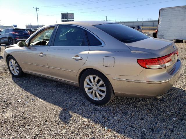 KMHFC46F47A147121 - 2007 HYUNDAI AZERA SE GRAY photo 2