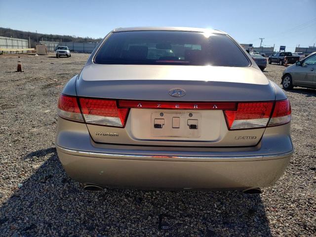 KMHFC46F47A147121 - 2007 HYUNDAI AZERA SE GRAY photo 6