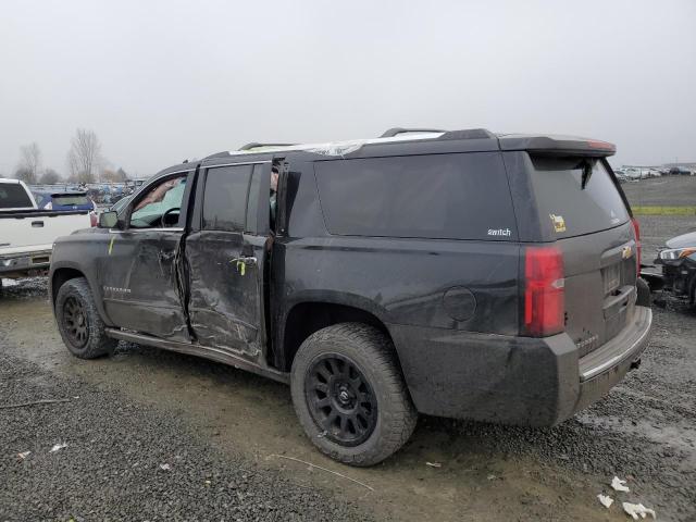 1GNSKJKJ1KR228576 - 2019 CHEVROLET SUBURBAN K1500 PREMIER BLACK photo 2