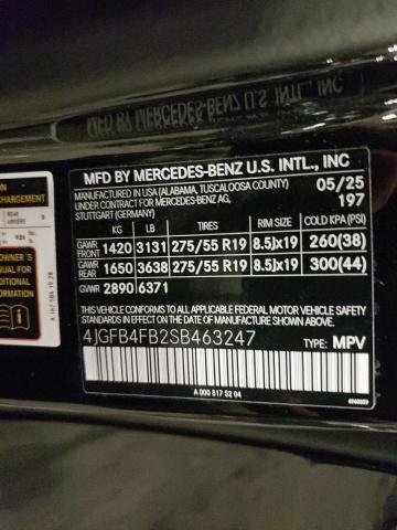 4JGFB4FB2SB463247 - 2025 MERCEDES-BENZ GLE 350 4MATIC BLACK photo 14