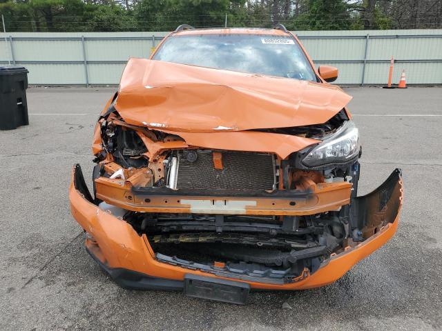 JF2GTADC0J8270382 - 2018 SUBARU CROSSTREK PREMIUM ORANGE photo 5