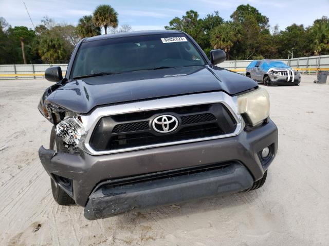 5TFJU4GN8FX073702 - 2015 TOYOTA TACOMA DOUBLE CAB PRERUNNER GRAY photo 5