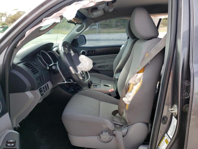 5TFJU4GN8FX073702 - 2015 TOYOTA TACOMA DOUBLE CAB PRERUNNER GRAY photo 7