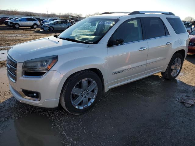 1GKKVTKD9DJ216199 - 2013 GMC ACADIA DENALI WHITE photo 1