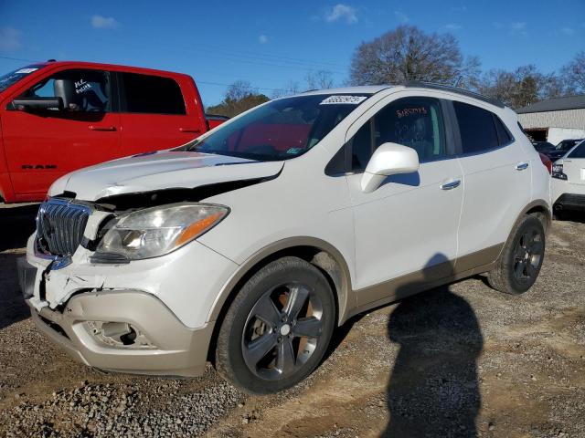 KL4CJASB0DB207975 - 2013 BUICK ENCORE WHITE photo 1