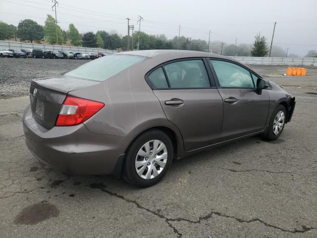 2HGFB2F51CH561649 - 2012 HONDA CIVIC LX GRAY photo 3