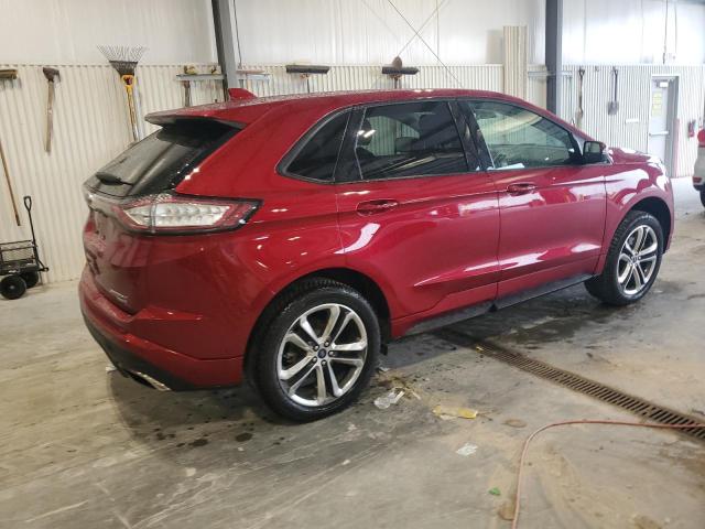 2FMPK4AP1GBB03041 - 2016 FORD EDGE SPORT RED photo 3