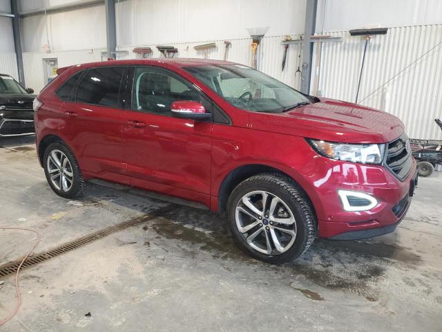 2FMPK4AP1GBB03041 - 2016 FORD EDGE SPORT RED photo 4
