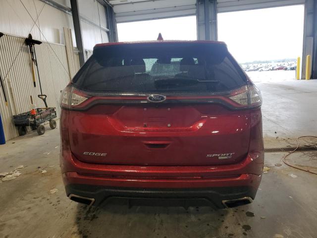 2FMPK4AP1GBB03041 - 2016 FORD EDGE SPORT RED photo 6