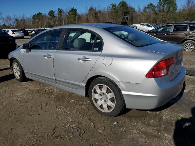 1HGFA16548L014690 - 2008 HONDA CIVIC LX SILVER photo 2