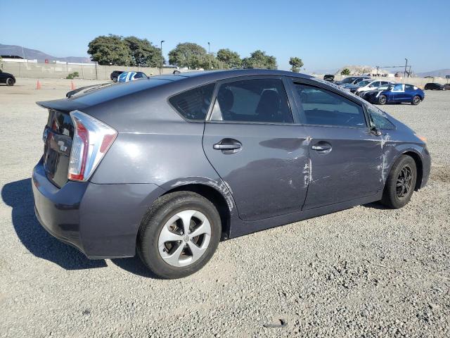JTDKN3DU2D5624352 - 2013 TOYOTA PRIUS GRAY photo 3