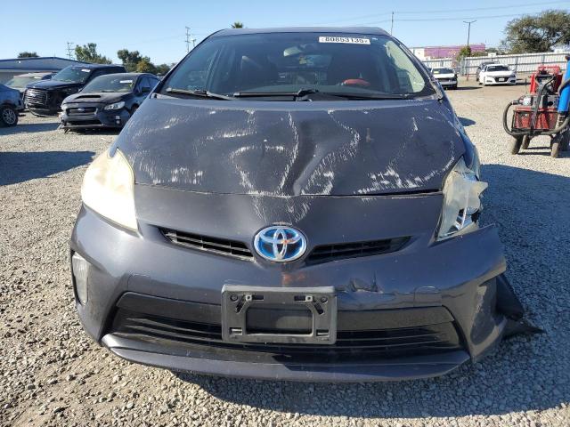 JTDKN3DU2D5624352 - 2013 TOYOTA PRIUS GRAY photo 5