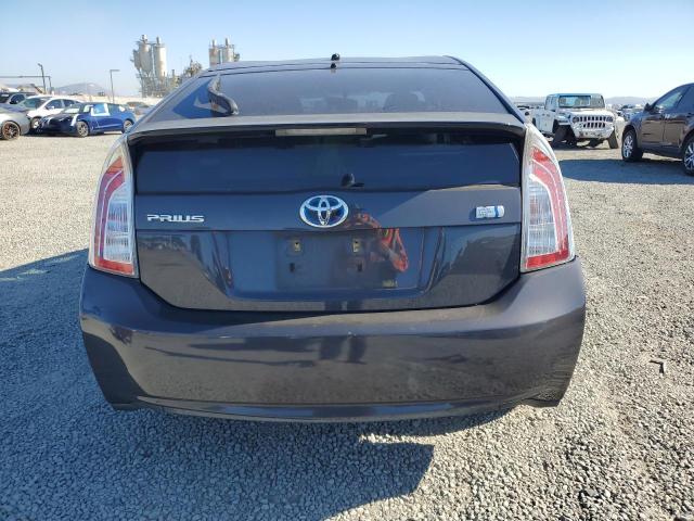 JTDKN3DU2D5624352 - 2013 TOYOTA PRIUS GRAY photo 6