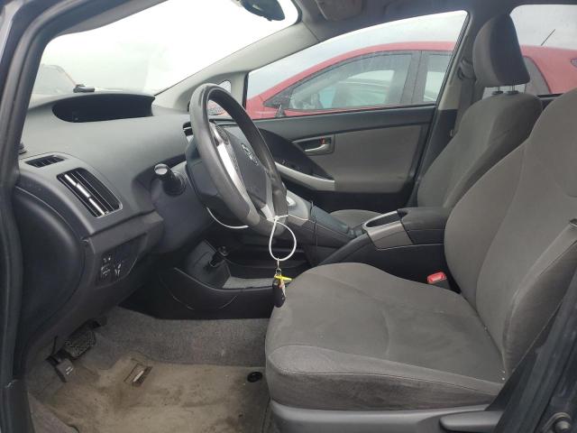 JTDKN3DU2D5624352 - 2013 TOYOTA PRIUS GRAY photo 7