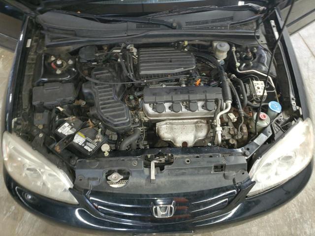 JHMES26783S001680 - 2003 HONDA CIVIC EX BLACK photo 11