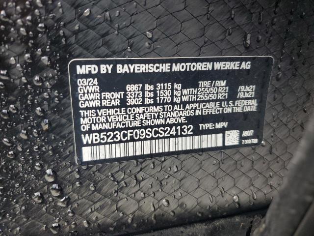 WB523CF09SCS24132 - 2025 BMW IX XDRIVE50 GRAY photo 13