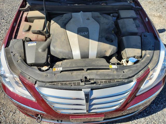 KMHGC4DD1DU228707 - 2013 HYUNDAI GENESIS 3.8L BURGUNDY photo 11