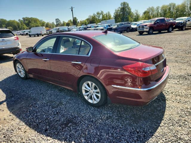 KMHGC4DD1DU228707 - 2013 HYUNDAI GENESIS 3.8L BURGUNDY photo 2