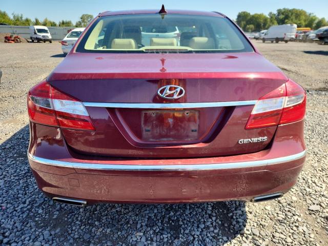 KMHGC4DD1DU228707 - 2013 HYUNDAI GENESIS 3.8L BURGUNDY photo 6