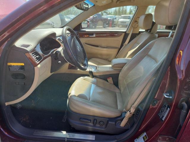 KMHGC4DD1DU228707 - 2013 HYUNDAI GENESIS 3.8L BURGUNDY photo 7