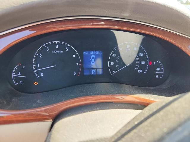 KMHGC4DD1DU228707 - 2013 HYUNDAI GENESIS 3.8L BURGUNDY photo 9