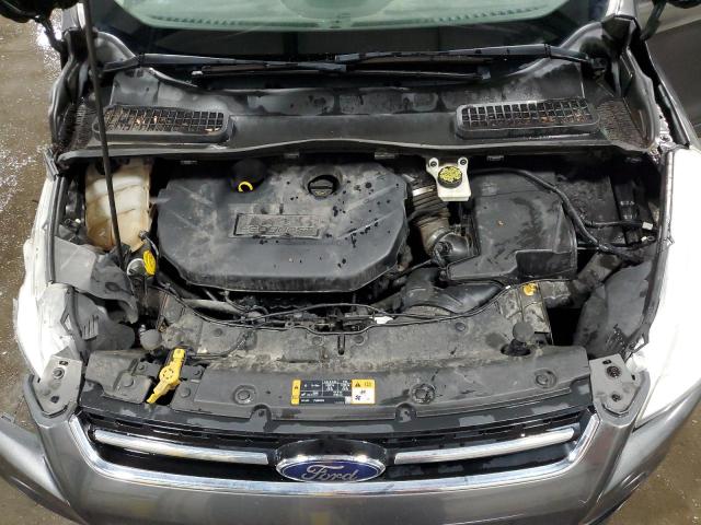 1FMCU9J92FUB40535 - 2015 FORD ESCAPE TITANIUM 灰色 照片 12