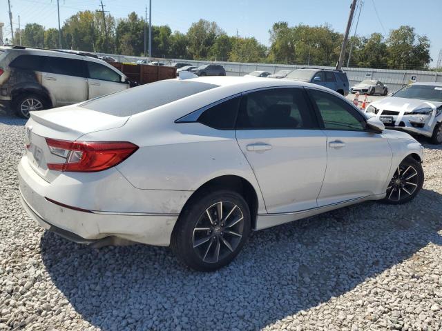 1HGCV1F52MA064999 - 2021 HONDA ACCORD EXL WHITE photo 3