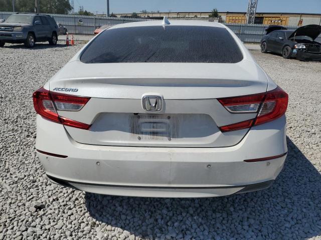 1HGCV1F52MA064999 - 2021 HONDA ACCORD EXL WHITE photo 6