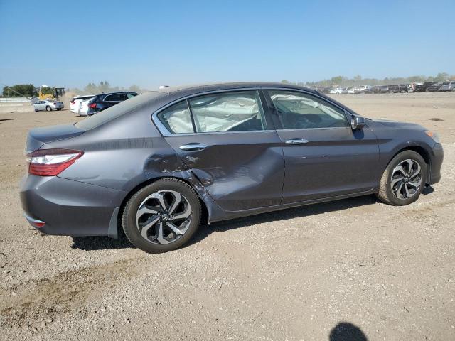 1HGCR2F82HA228553 - 2017 HONDA ACCORD EXL GRAY photo 3