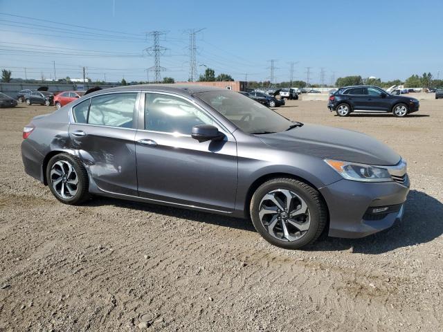 1HGCR2F82HA228553 - 2017 HONDA ACCORD EXL GRAY photo 4