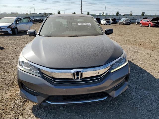 1HGCR2F82HA228553 - 2017 HONDA ACCORD EXL GRAY photo 5
