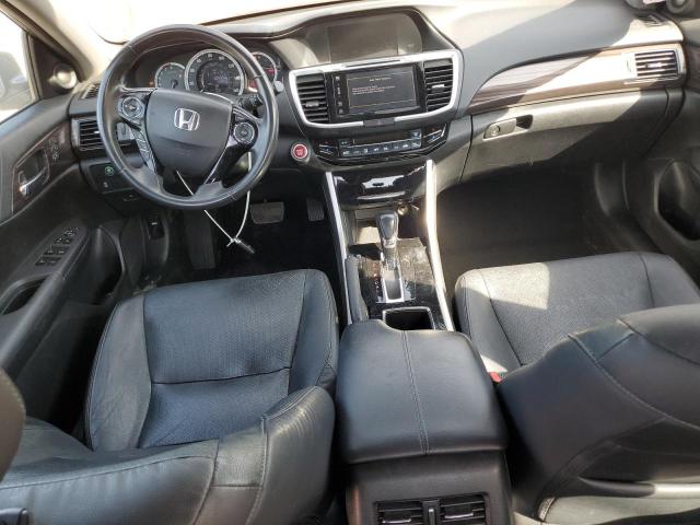 1HGCR2F82HA228553 - 2017 HONDA ACCORD EXL GRAY photo 8