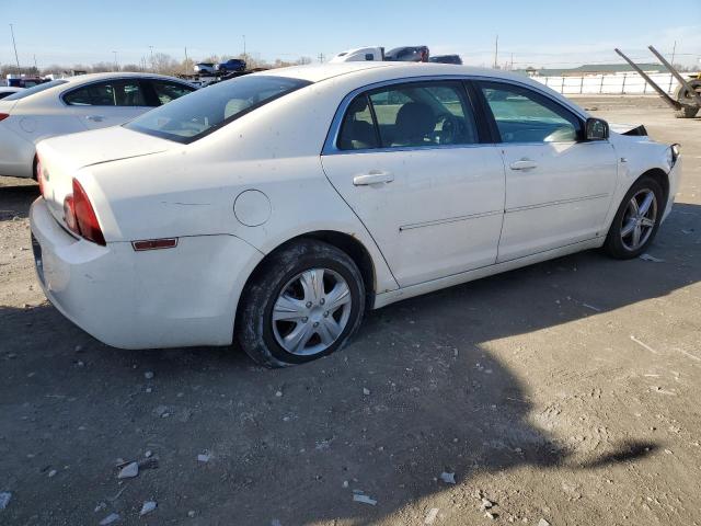 1G1ZG57B28F193230 - 2008 CHEVROLET MALIBU LS WHITE photo 3