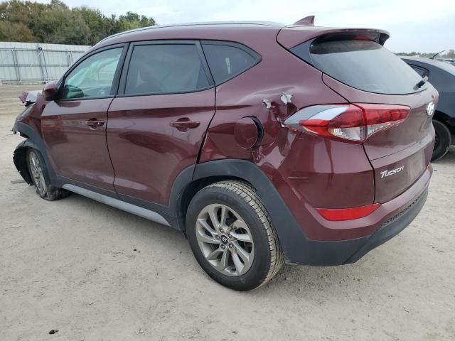 KM8J33A46JU654960 - 2018 HYUNDAI TUCSON SEL MAROON photo 2