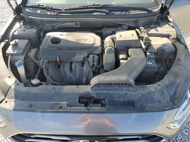 5NPE24AF7KH740001 - 2019 HYUNDAI SONATA SE SILVER photo 11