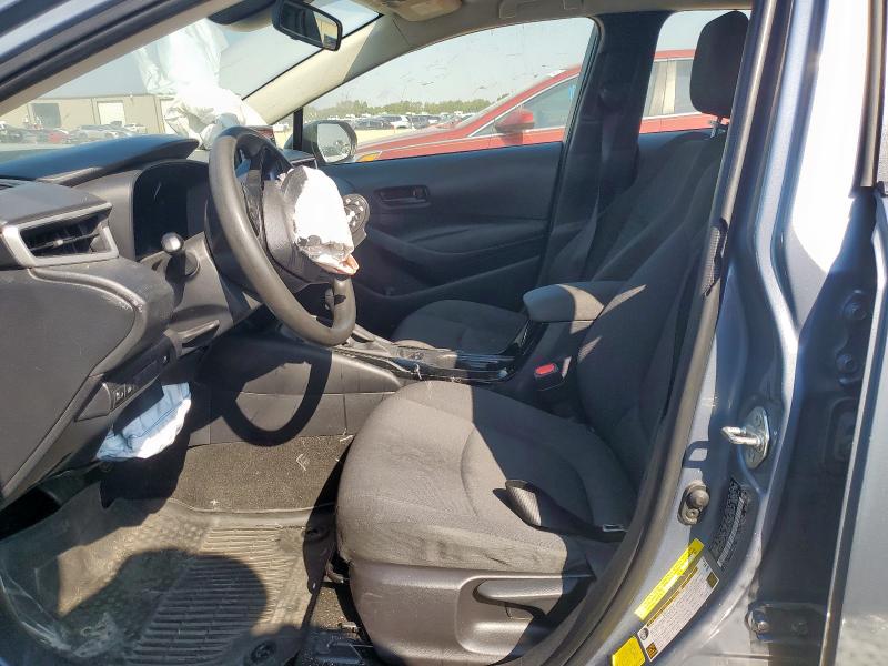 JTDEAMDE6NJ049947 - 2022 TOYOTA COROLLA LE GRAY photo 7