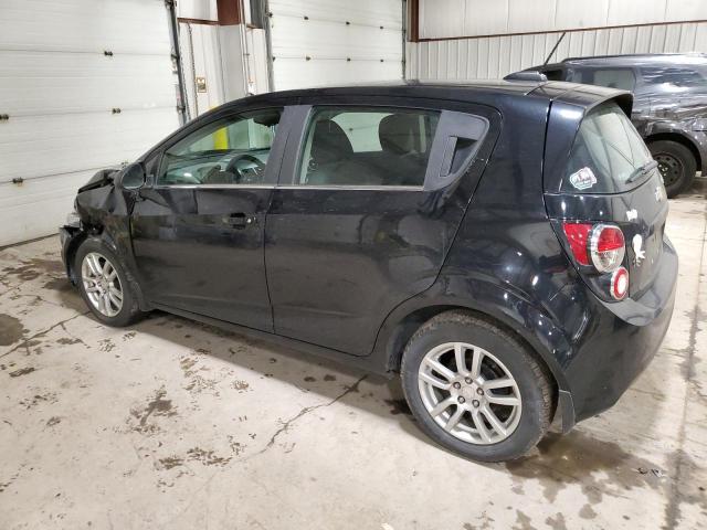 1G1JC6SG0G4177409 - 2016 CHEVROLET SONIC LT BLACK photo 2