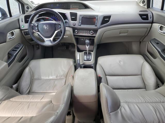 2HGFB2F99CH521953 - 2012 HONDA CIVIC EXL Білий фото 8