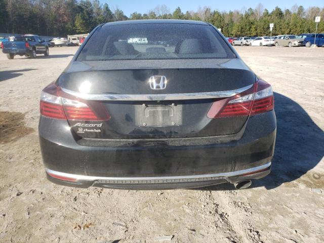 1HGCR2F33GA131302 - 2016 HONDA ACCORD LX BLACK photo 6