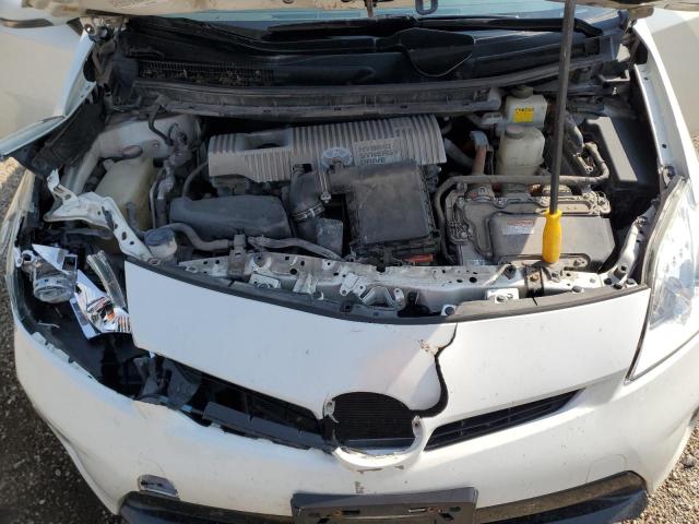 JTDKN3DU3F0394711 - 2015 TOYOTA PRIUS WHITE photo 11