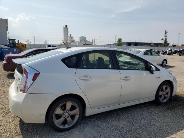 JTDKN3DU3F0394711 - 2015 TOYOTA PRIUS WHITE photo 3