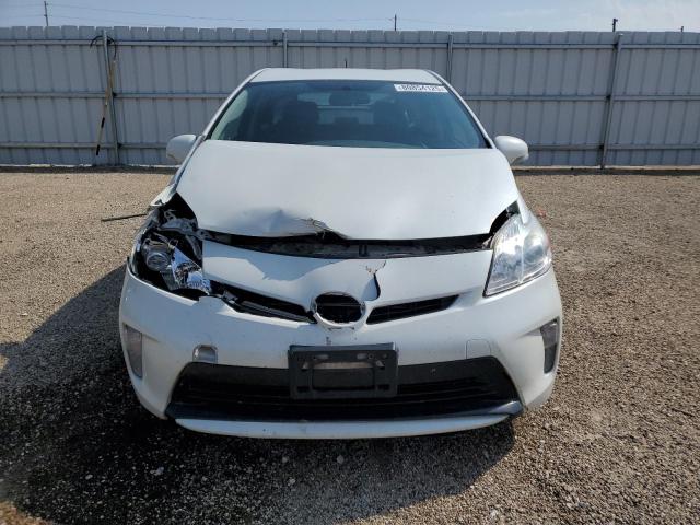 JTDKN3DU3F0394711 - 2015 TOYOTA PRIUS WHITE photo 5