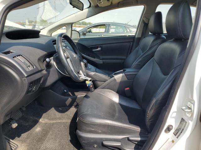 JTDKN3DU3F0394711 - 2015 TOYOTA PRIUS WHITE photo 7